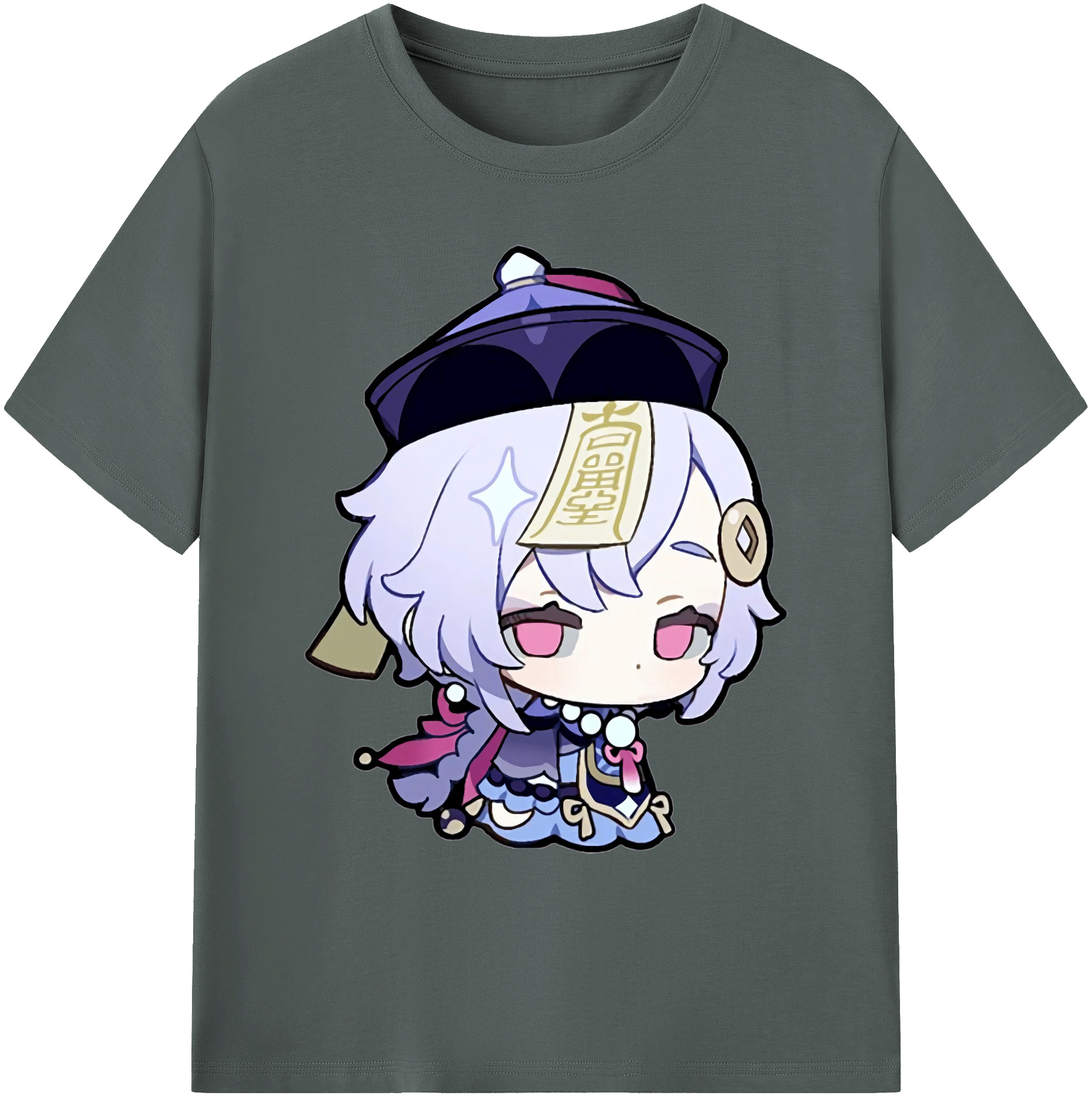 げんし神 七七 なな  genshin Nana 綿100％ メンズ半袖Tシャツ｜肌触りやわらか＆通気性